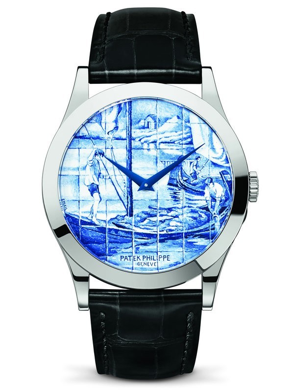 AAA Replica Patek Philippe Calatrava Enamel The Barge Watch 5089G-062